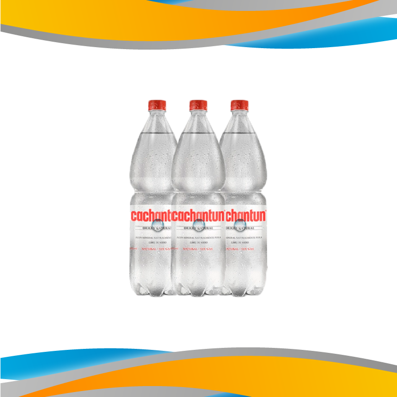 AGUA CACHANTUN SIN GAS