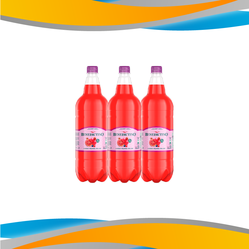 AGUA BENEDICTINO FRUTOS ROJOS