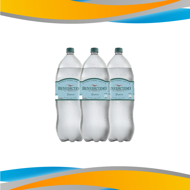 AGUA BENEDICTINO CON GAS