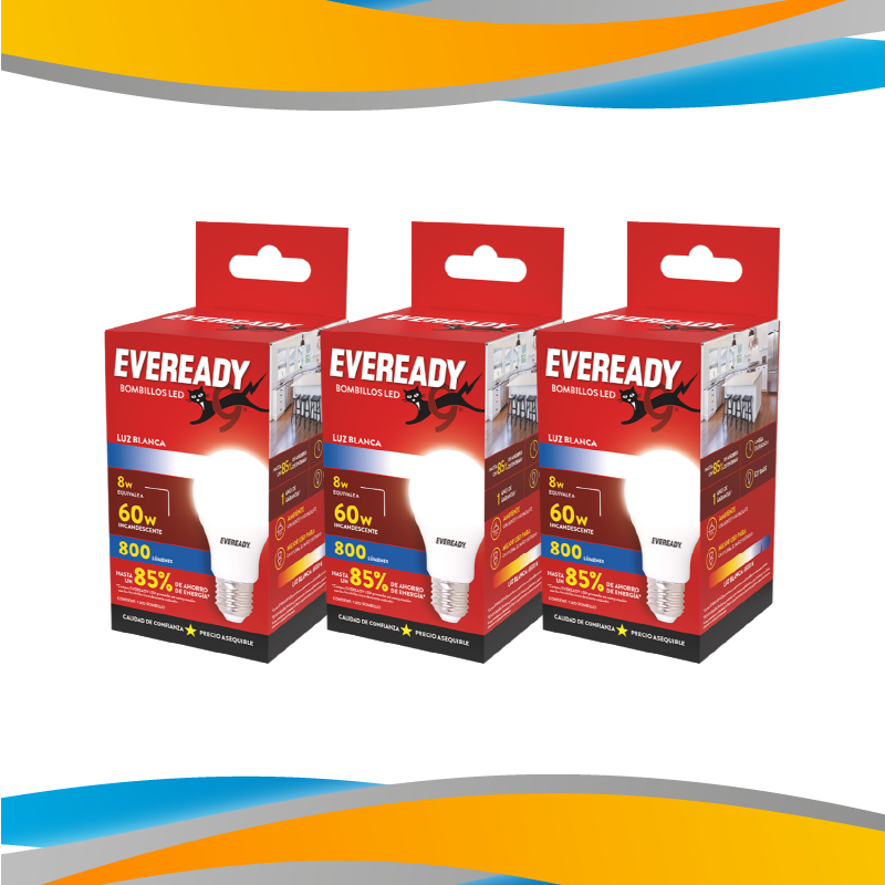 BOMBILLOS LED EVEREADY