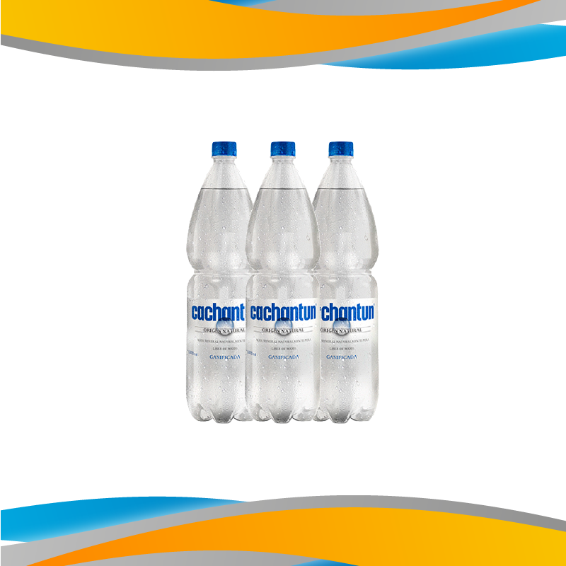 AGUA CACHANTUN CON GAS