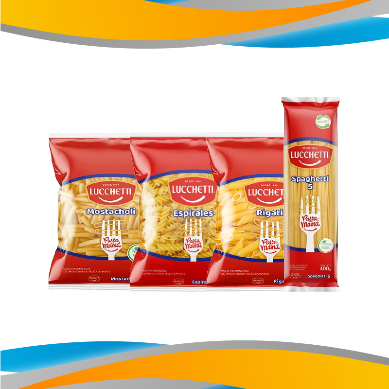 FIDEOS LUCCHETTI VARIEDADES